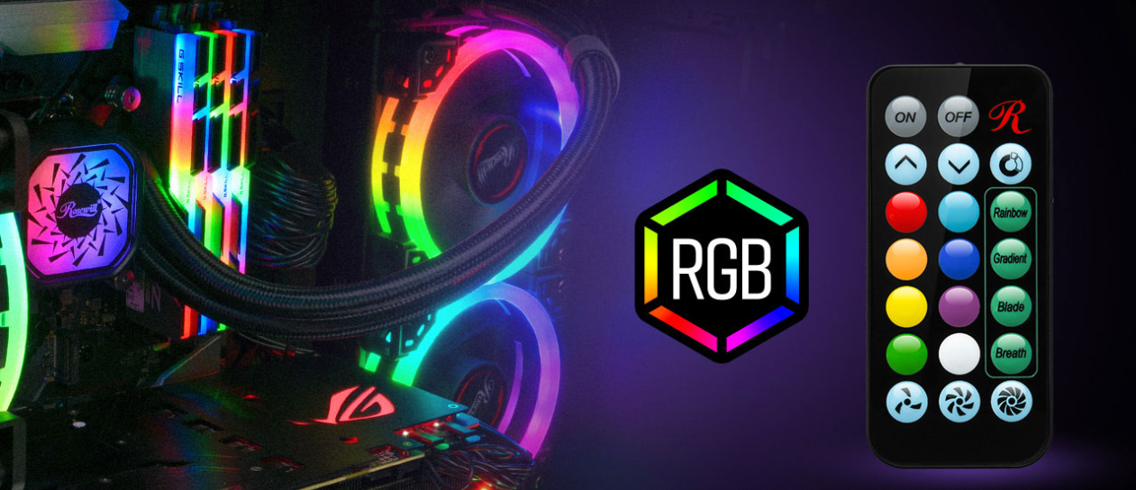 PB240-RGB AIO CPU Cooler Supports Software and Remote Control